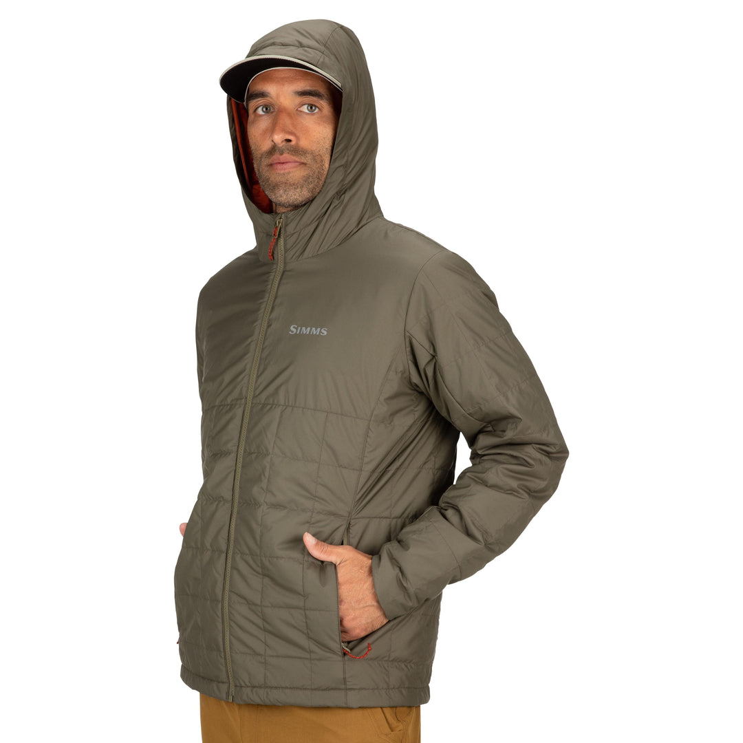 Simms Men's Fall Run Hoody Sale, Dark Stone, view 3