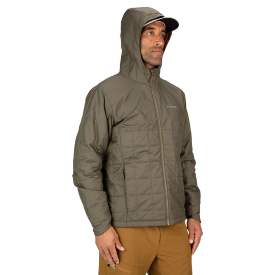 Simms Men's Fall Run Hoody Sale, Dark Stone, view 6