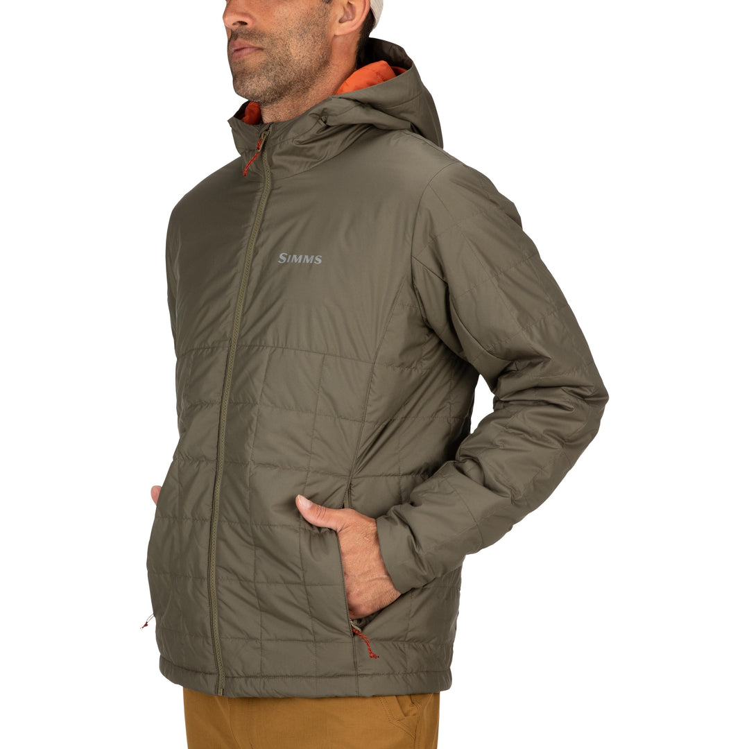 Simms Men's Fall Run Hoody Sale, Dark Stone, view 7