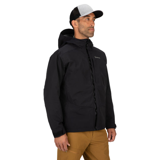 Simms Men's Freestone Jacket Sale, Black, view 2
