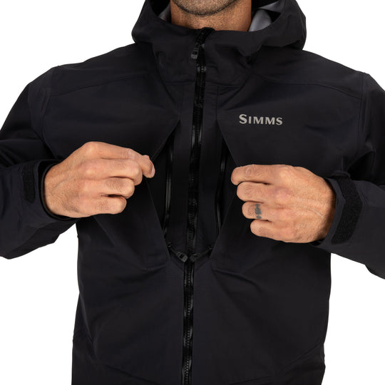 Simms Men's Freestone Jacket Sale, Black, view 9