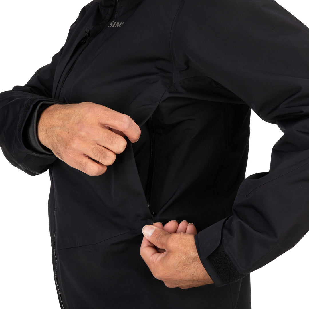 Simms Men's Freestone Jacket Sale, Black, view 10