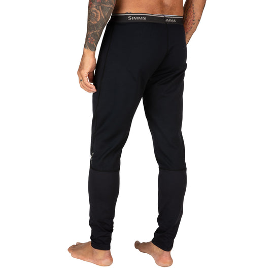 Simms Heavyweight Baselayer Bottom Sale, Black, underside, view 3