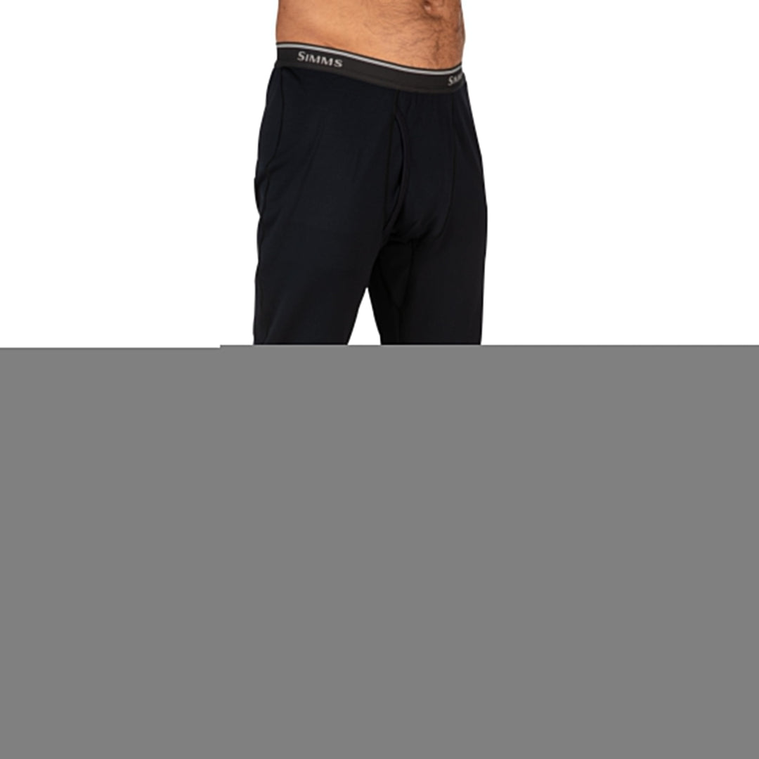 Simms Heavyweight Baselayer Bottom Sale, Black, underside, view 6