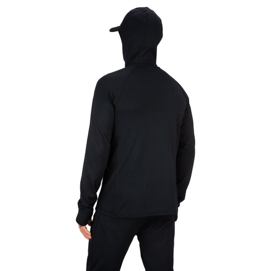 Simms Heavyweight Baselayer Hoody Sale, Black, view 4