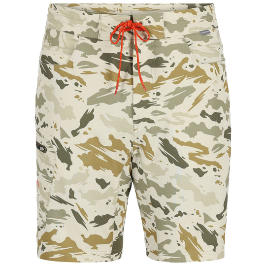 Simms Seamount Board Shorts - Sale, Ghost Camo Stone