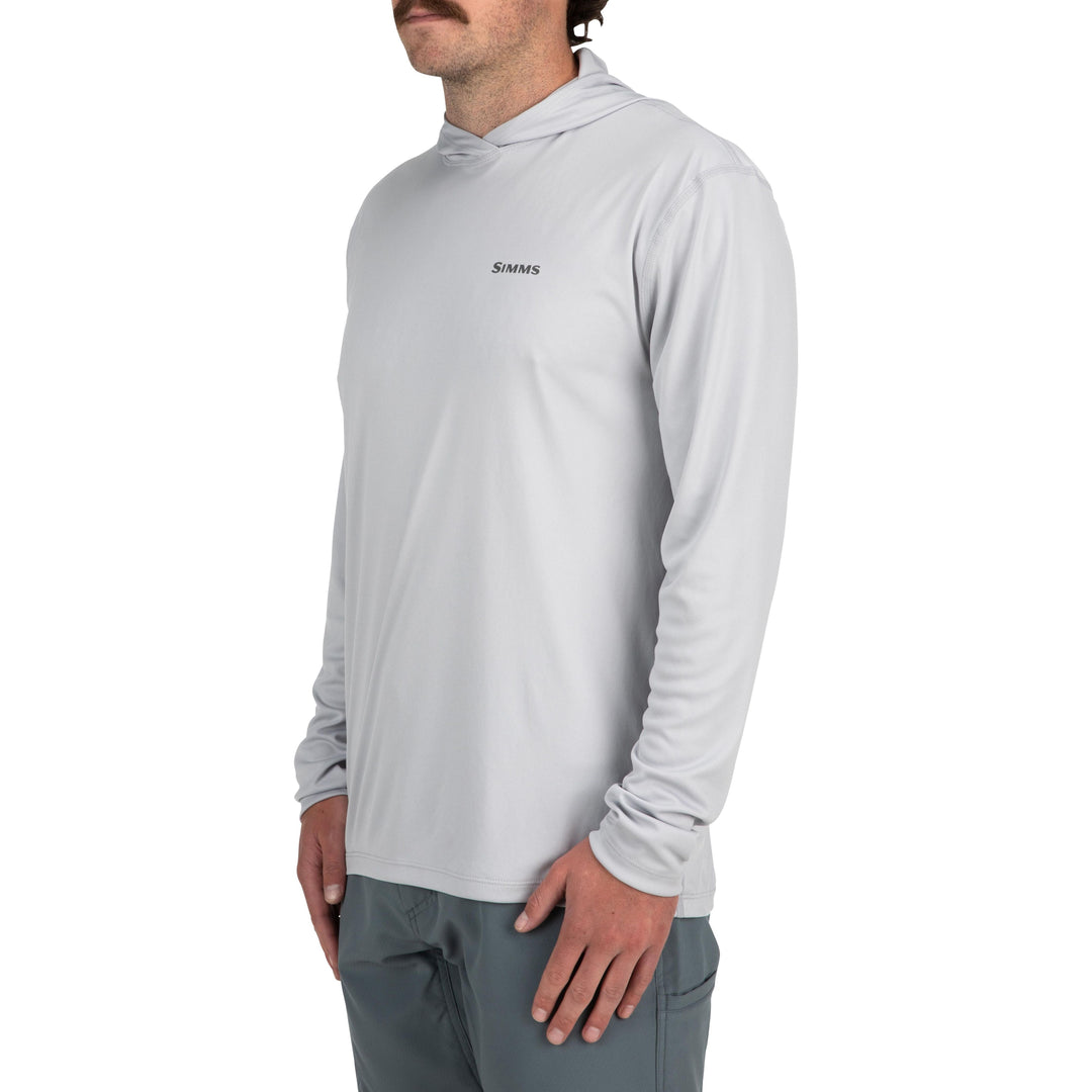 Simms Men's Tech Hoody - Artist Series Sale, Trout Logo Flame / Sterling, view 3