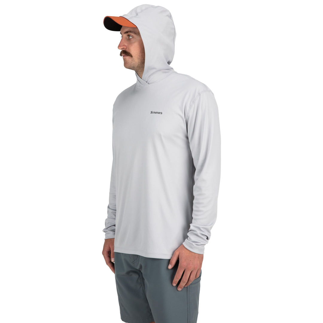 Simms Men's Tech Hoody - Artist Series Sale, Trout Logo Flame / Sterling, view 5