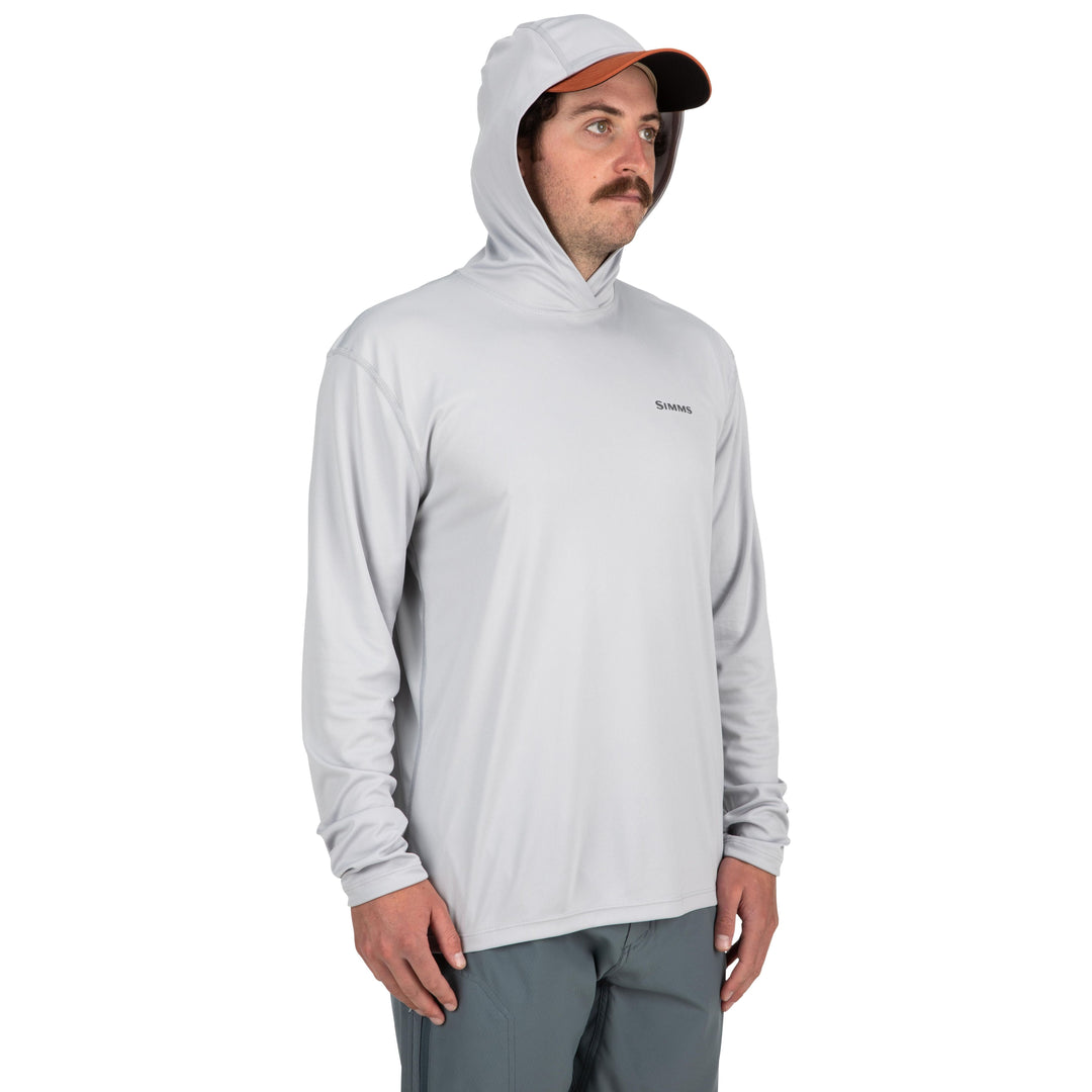 Simms Men's Tech Hoody - Artist Series Sale, Trout Logo Flame / Sterling, view 6