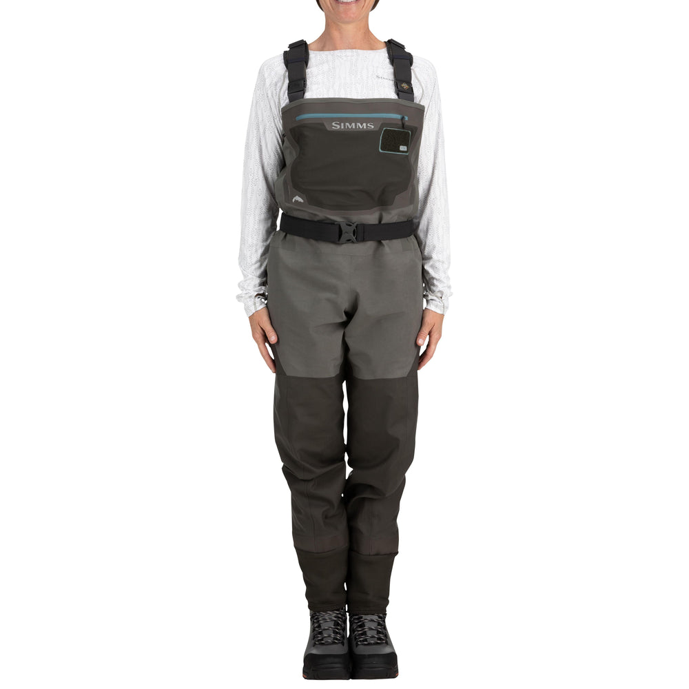 Simms Women's G3 Guide Stockingfoot Sale, Gunmetal, view 2