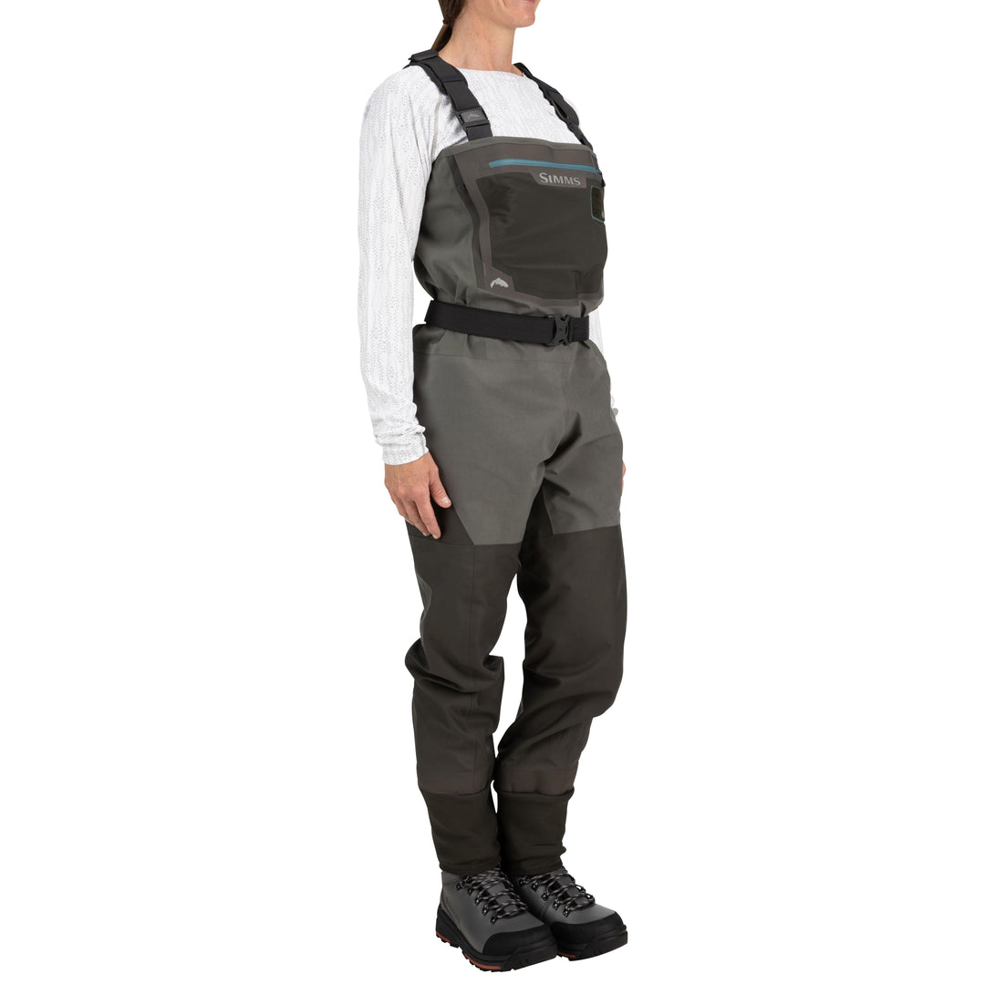 Simms Women's G3 Guide Stockingfoot Sale, Gunmetal, view 4