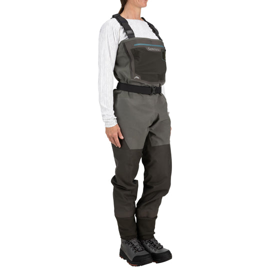 Simms Women's G3 Guide Stockingfoot Sale, Gunmetal, view 4