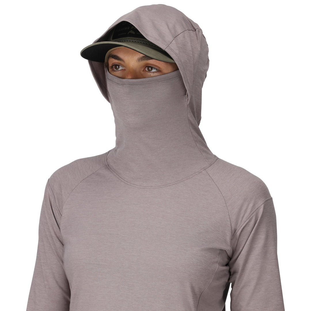 Simms Women's SolarFlex Cooling Hoody - Sale, Heron, view 4