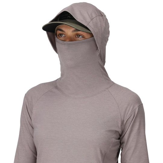 Simms Women's SolarFlex Cooling Hoody - Sale, Heron, view 4