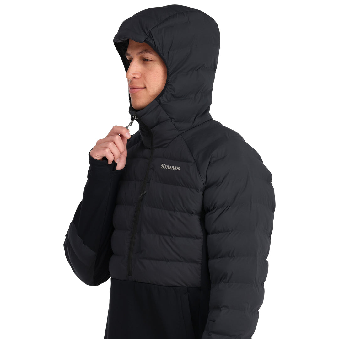 Simms Men's ExStream Pull Over Hoody Sale, Black, view 6
