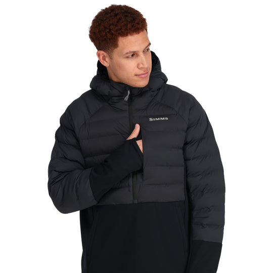 Simms Men's ExStream Pull Over Hoody Sale, Black, view 7