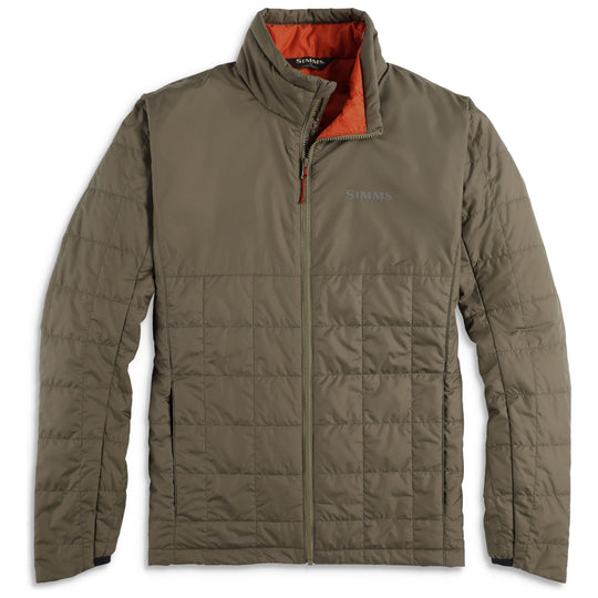 Simms Men's Fall Run Collared Jacket Sale, Dark Stone, view 2