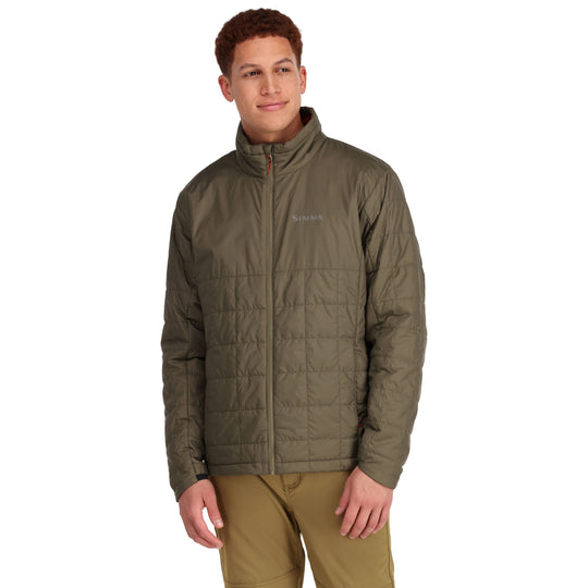 Simms Men's Fall Run Collared Jacket Sale, Dark Stone, view 4