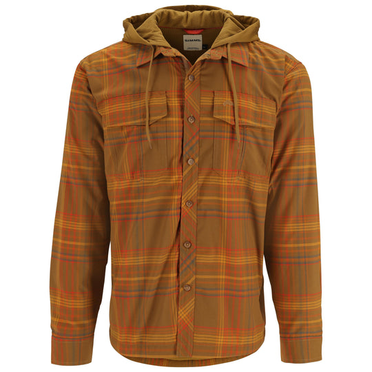 Simms Men's Coldweather Hoody Sale, Bronzeback Neo Plaid