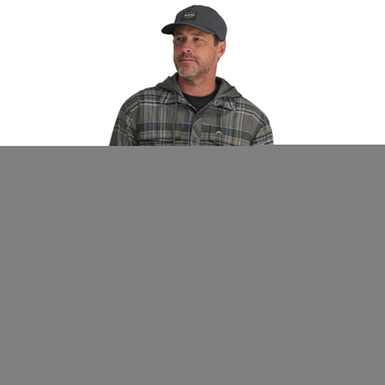 Simms Men's Coldweather Hoody Sale, Gunmetal Neo Plaid, view 2