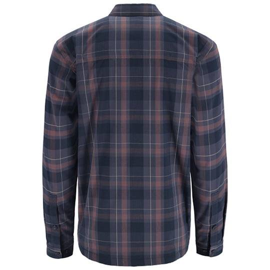 Simms Men's Coldweather LS Shirt Sale, Selvedge Logan Plaid, view 2