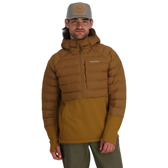 Simms Men's ExStream Pull Over Hoody Sale, Bronzeback, view 3