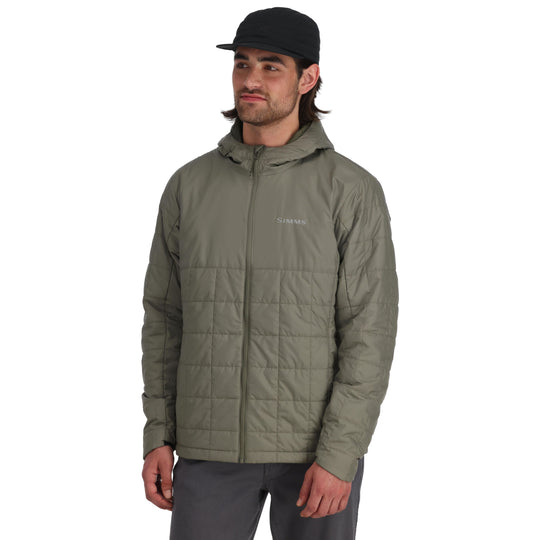Simms Men's Fall Run Hoody Sale, Smokey Olive, view 3