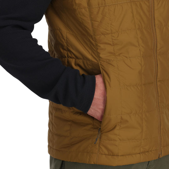 Simms Men's Fall Run Vest Sale, Bronzeback, view 6