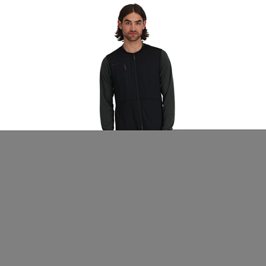 Simms Men's Fleece Midlayer Bib Sale, Black, view 3