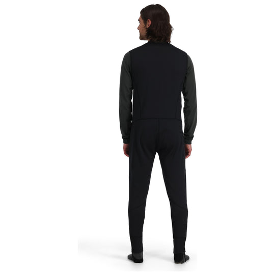 Simms Men's Fleece Midlayer Bib Sale, Black, view 4