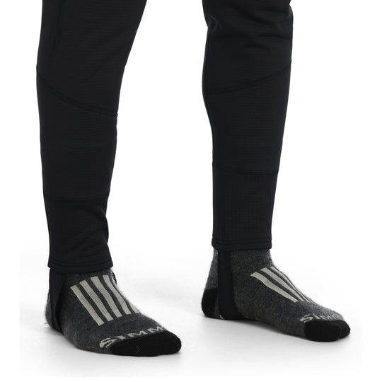 Simms Men's Fleece Midlayer Bib Sale, Black, view 7