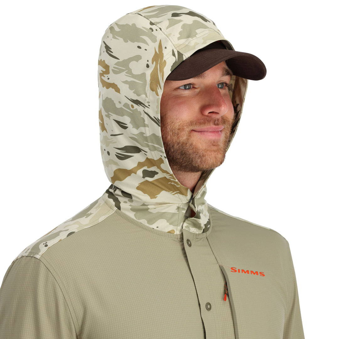 Simms Intruder Hoody - Sale, Stone/Ghost Camo Stone, view 3