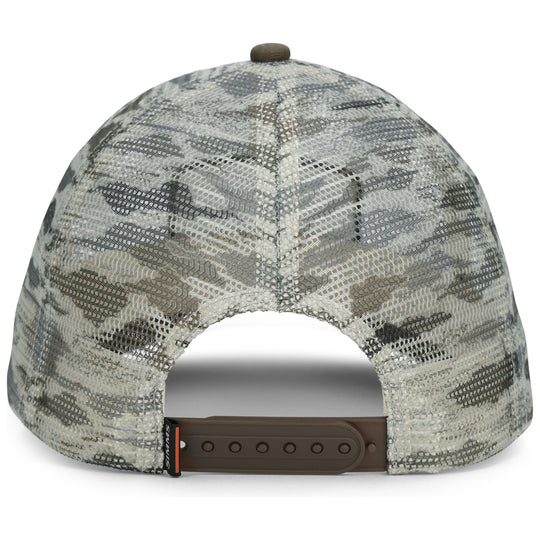 Simms Mesh All-Over Trucker Sale, Tiger Camo Sand/Smoke, view 2