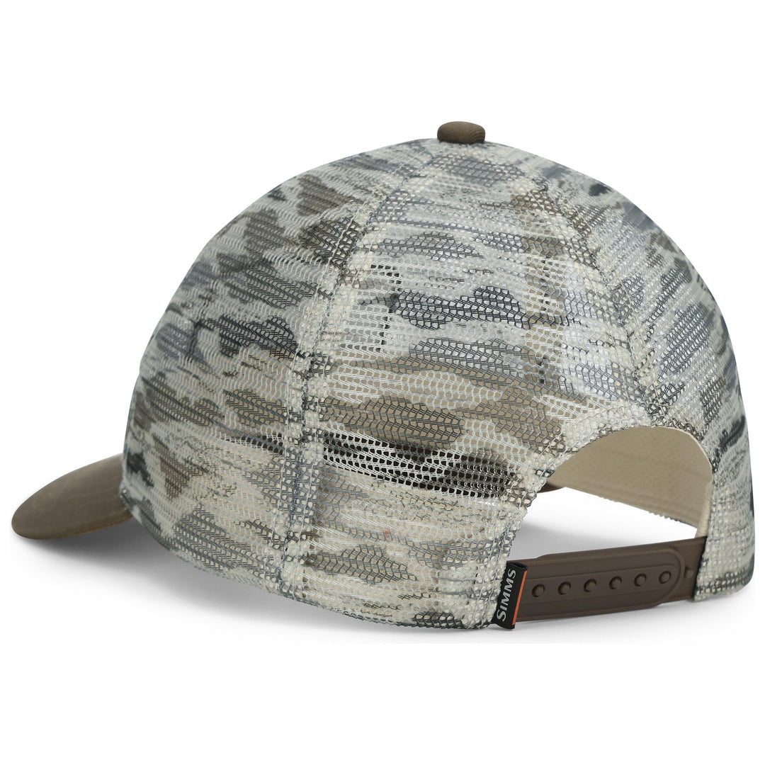 Simms Mesh All-Over Trucker Sale, Tiger Camo Sand/Smoke, view 3
