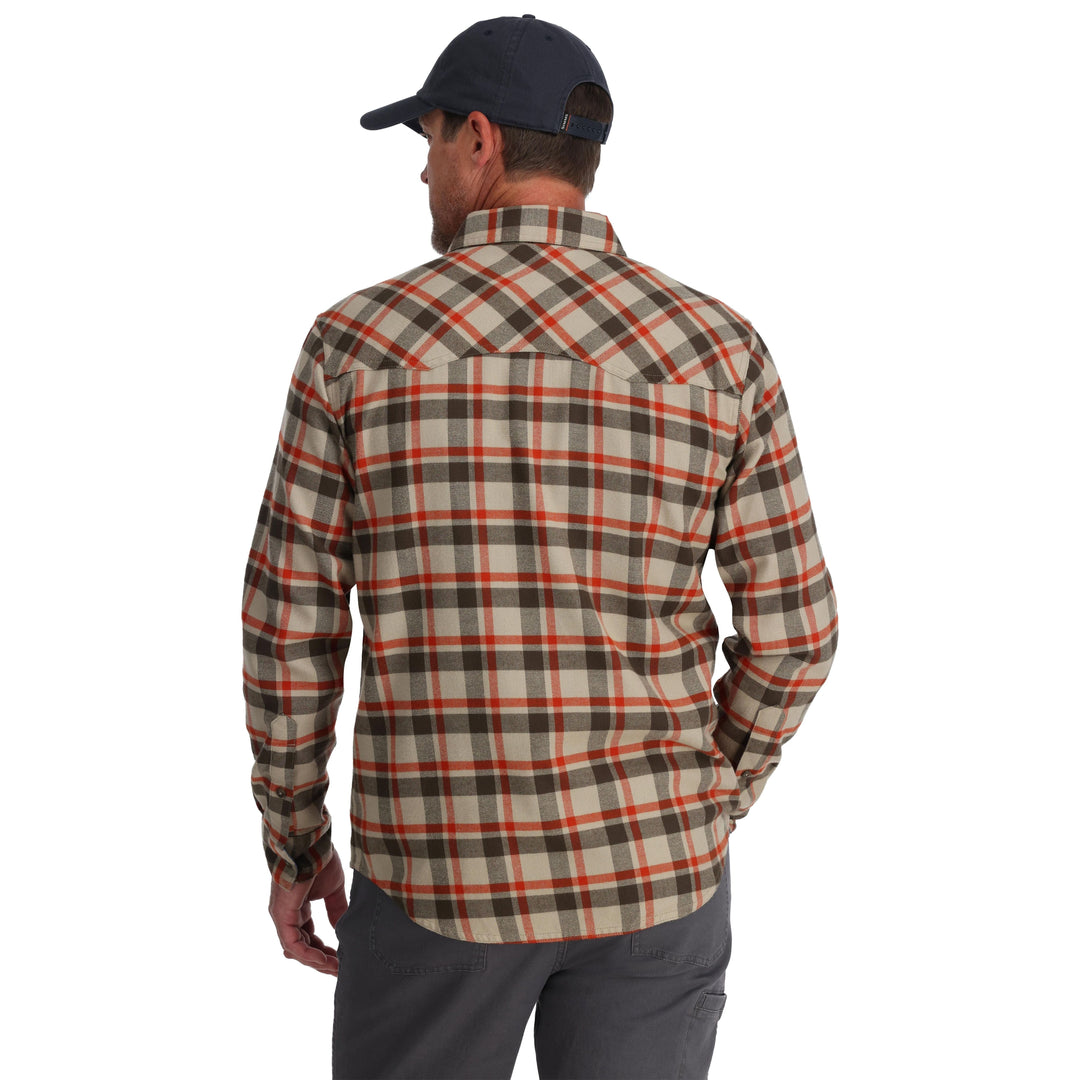 Simms Men's Santee Flannel Sale, view 4