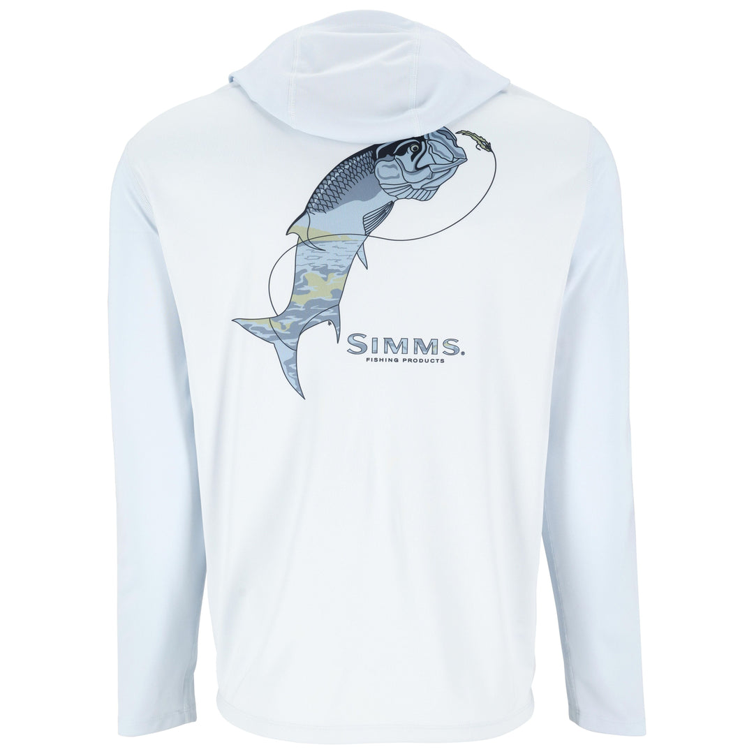 Simms Men's Tech Hoody - Artist Series Sale, Bimini Tarpon, view 2