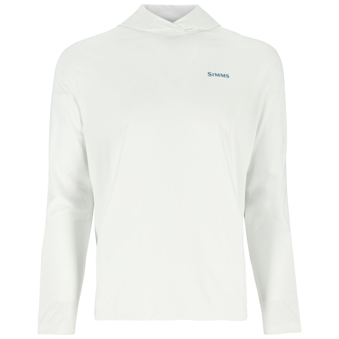 Simms Men's Tech Hoody - Artist Series Sale, White Tarpon