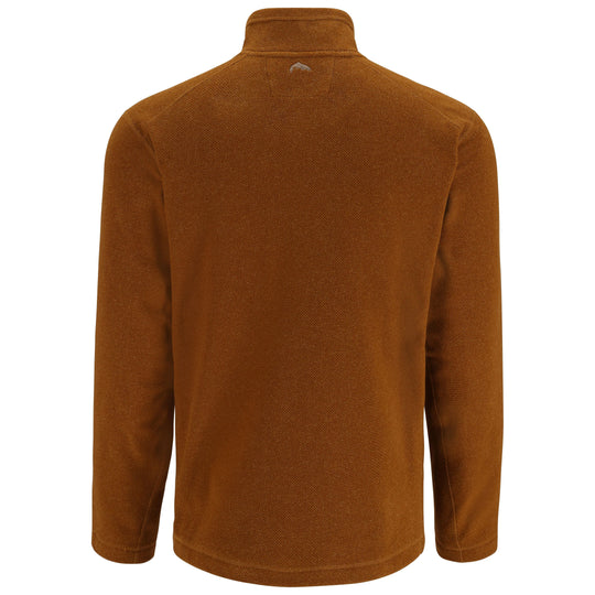 Simms Men's Rivershed-Half Zip Sale, Cobia Heather, view 2