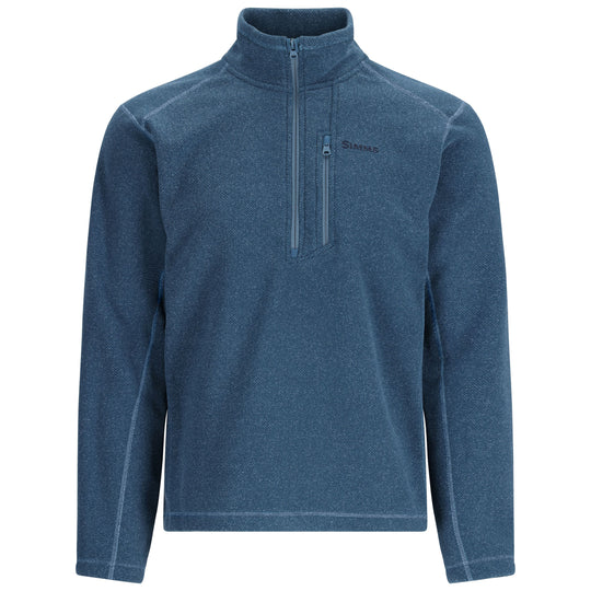 Simms Men's Rivershed-Half Zip Sale, Neptune Heather