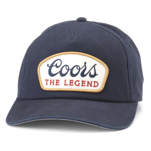 American Needle Canvas Roscoe Hat - Coors The Legend, Center