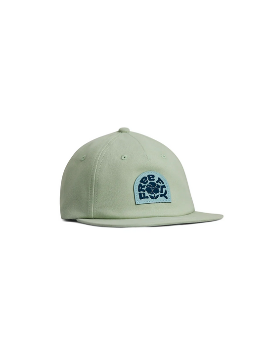 Free Fly Poppy Strapback Flat Brim Hat, Free Fly