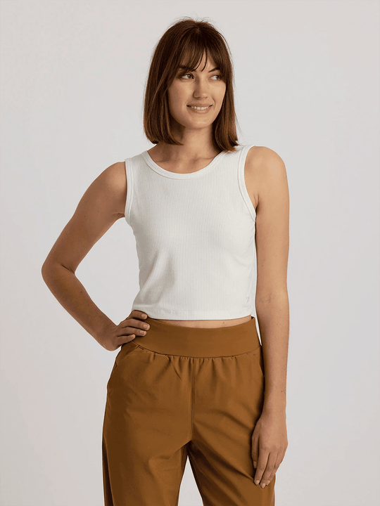 Free Fly Women's Ribbed Bamboo Tank | Tailwaters Fly Fishing