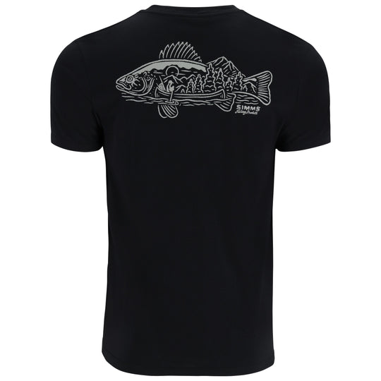 Simms Men's Walleye Scene T-Shirt Sale, view 3