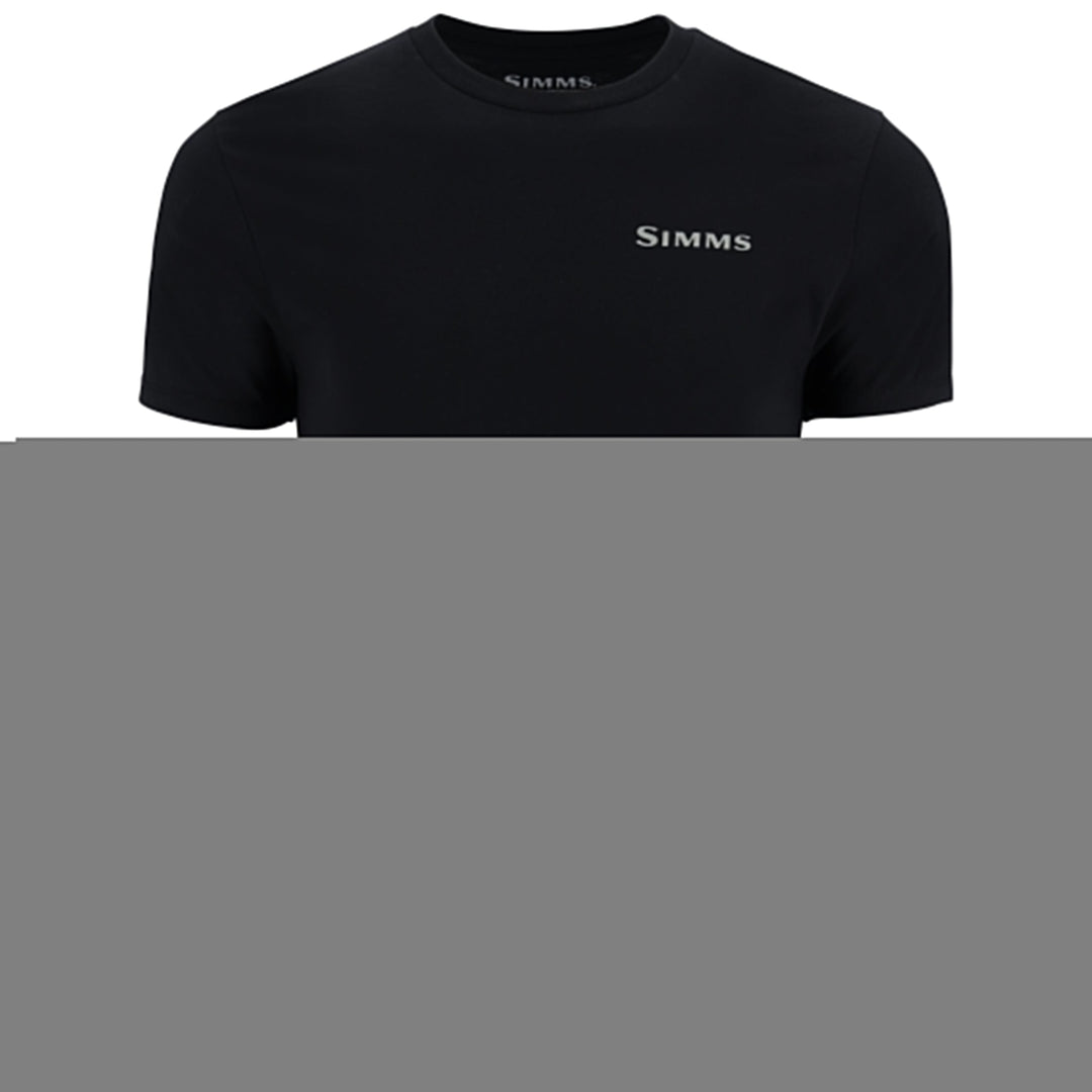 Simms Men's Walleye Scene T-Shirt Sale, Black