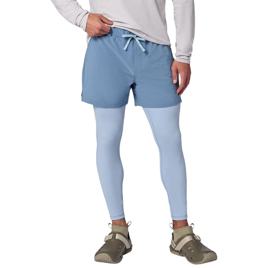 Simms Men's Latitude BiComp Bottom, Albacore / Steel Blue, underside, view 2