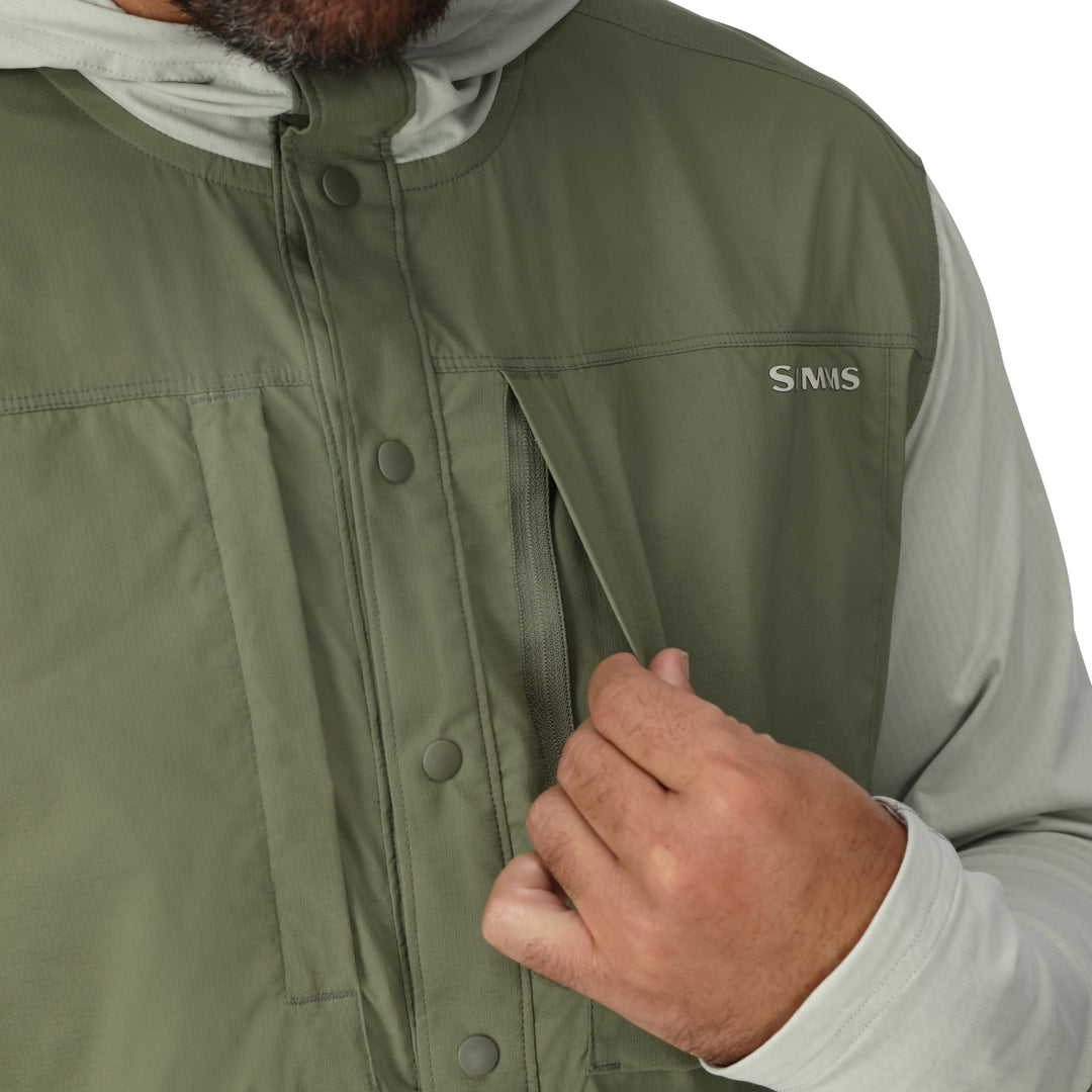 Simms Men's Latitude BiComp Hoody Aspen/Willow Image 07