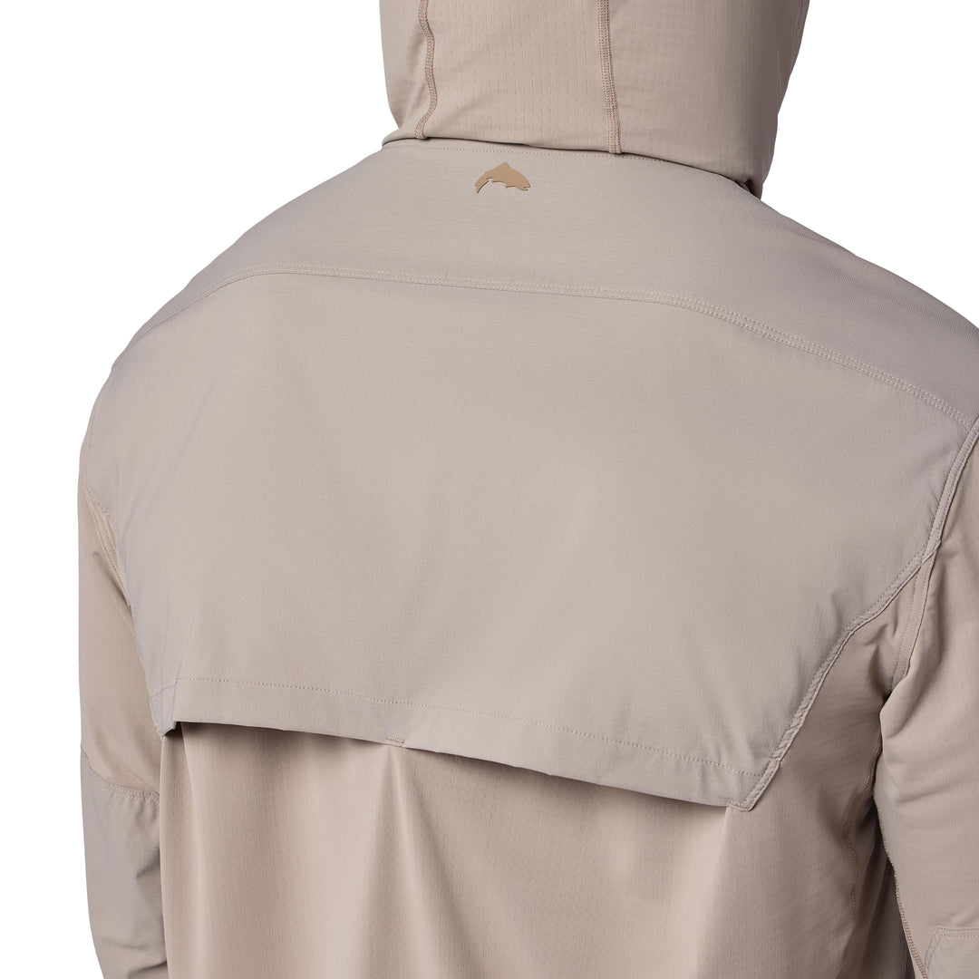 Simms Men's Latitude BiComp Hoody, Dolomite, view 5