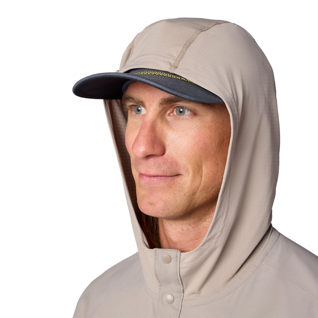 Simms Men's Latitude BiComp Hoody, Dolomite, view 7
