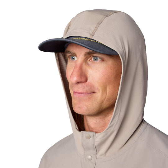 Simms Men's Latitude BiComp Hoody, Dolomite, view 7