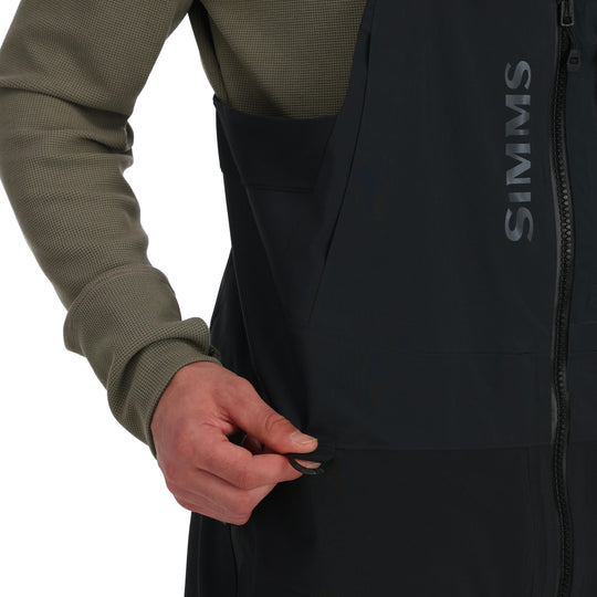 Simms Men's ProDry Bib, Black, view 8